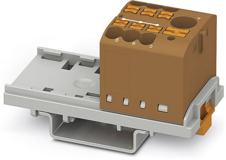 Phoenix Contact 3273076 Verteilerblock 28.6mm Zugfeder Braun 10St.