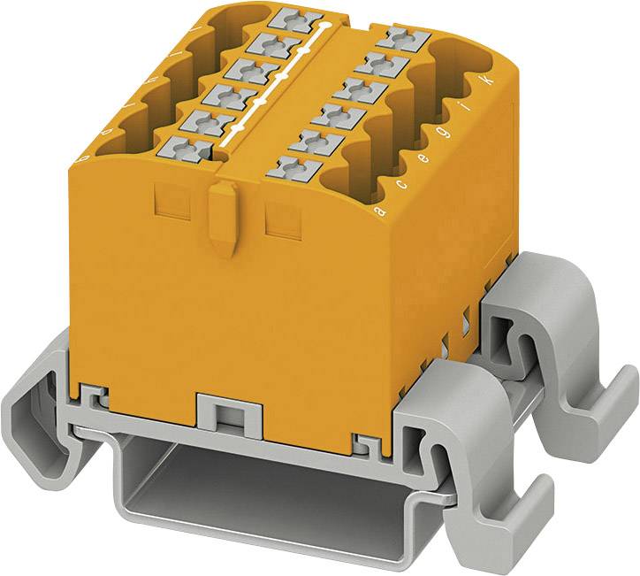 Phoenix Contact 3273172 Verteilerblock 31.2mm Zugfeder Orange 8St.