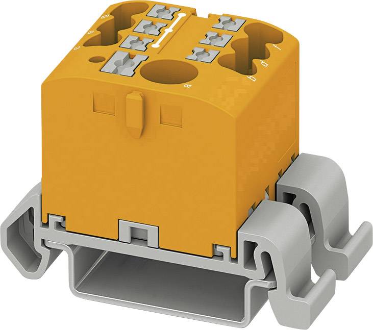 Phoenix Contact 3273216 Verteilerblock 25.2mm Zugfeder Orange 10St.
