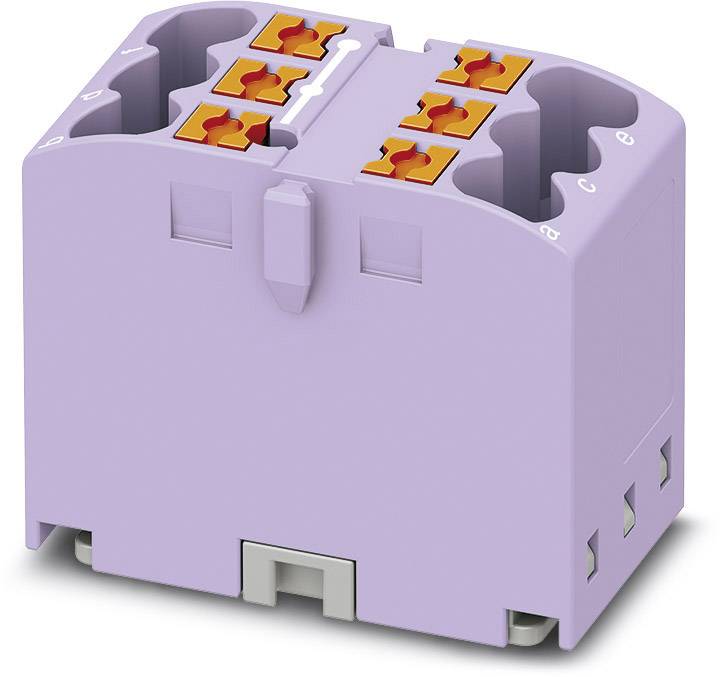 Phoenix Contact 3273280 Verteilerblock 15.6mm Zugfeder Violett 10St.