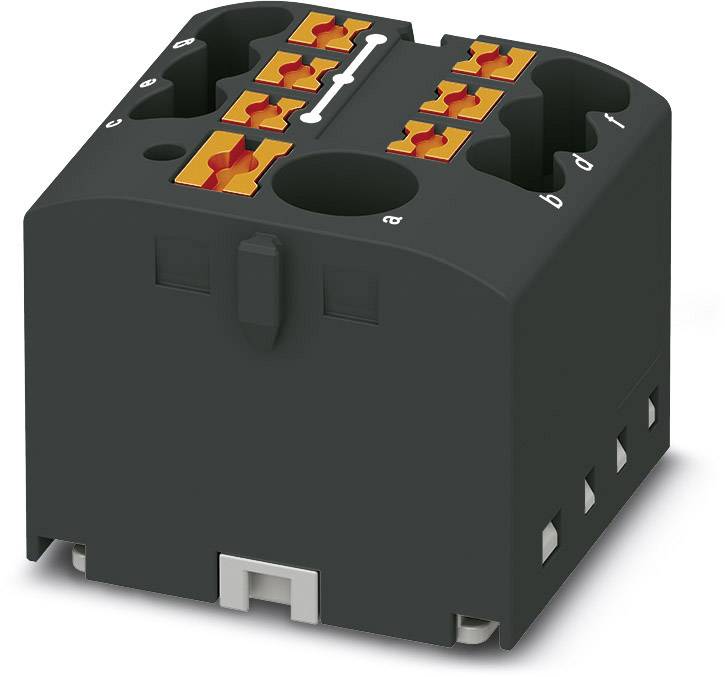 Phoenix Contact 3273344 Verteilerblock 25.2mm Zugfeder Schwarz 10St.