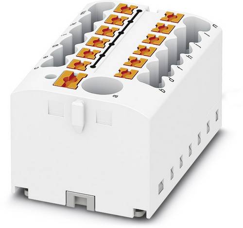Phoenix Contact 3273364 Verteilerblock 40.6 mm Zugfeder Weiß 8 St.