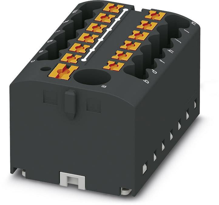 Phoenix Contact 3273366 Verteilerblock 40.6mm Zugfeder Schwarz 8St.