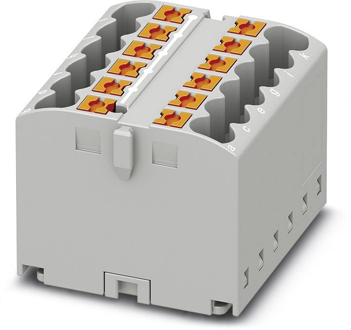 Phoenix Contact 3273416 Verteilerblock 31.2mm Zugfeder Grau 8St.
