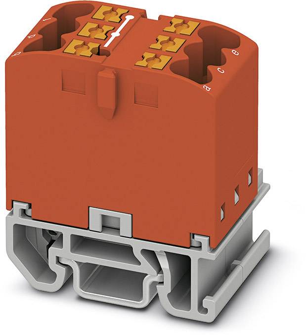 Phoenix Contact 3274104 Verteilerblock 15.6mm Zugfeder Rot 10St.