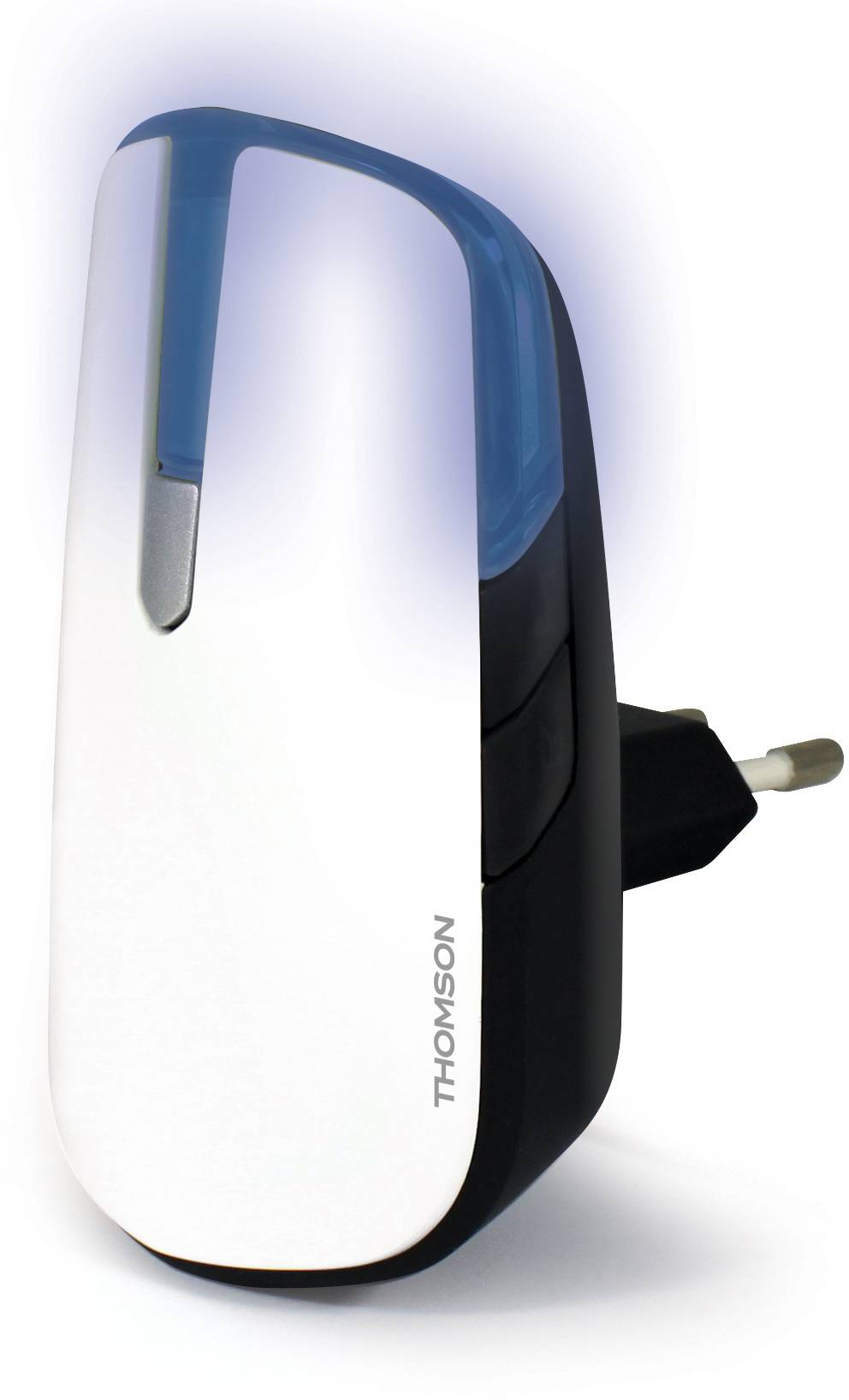 Thomson 513125 Funkklingel Komplett-Set batterielos, mit Namensschild, mit Blitzlicht