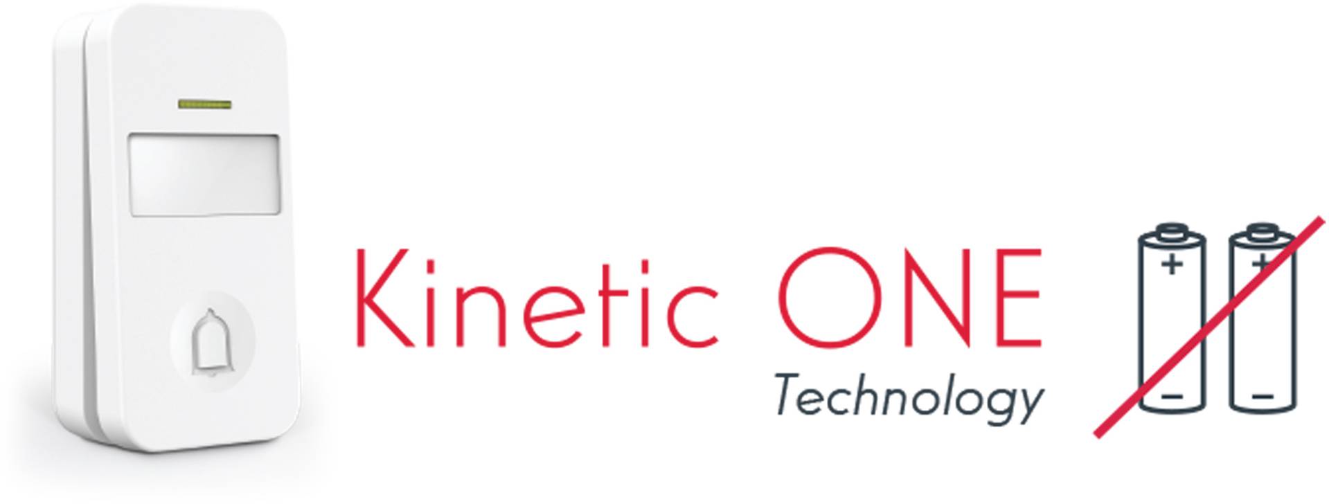 Thomson 513127 Funkklingel Komplett-Set mit Namensschild, mit Blitzlicht