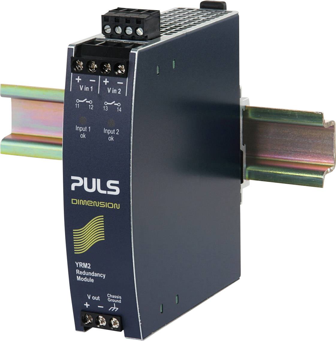 PULS YRM2.Diode Hutschienen-Redundanz-Modul (DIN-Rail) 1.3 A Inhalt 1 St.