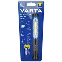 Varta 17647101421 Work Flex Pocket Light Penlight batteriebetrieben LED 230mm Grau, Blau Varta 17647101421 Work Flex Pocket Light Penlight batteriebetrieben LED 230mm Grau, Blau