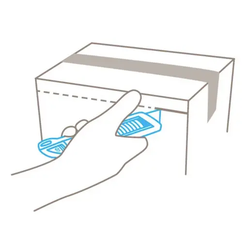 MARTOR 50000110.02 Sicherheitsmesser SECUNORM 500 mit TRAPEZKLINGE 65232 1St. MARTOR 50000110.02 Sicherheitsmesser SECUNORM 500 mit TRAPEZKLINGE 65232 1St.