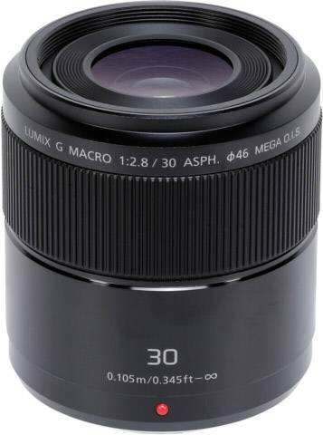 Panasonic Lumix 2,8/30 OIS H-HS030E Makro-Objektiv f/22 - 2.8 30mm