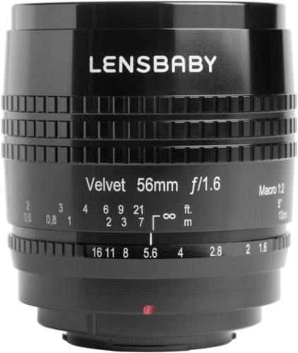 Lensbaby Velvet 56 Fuji X Standard-Objektiv f/16 - 1.6 56mm