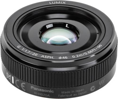 Panasonic Lumix G 1,7 20 II ASPH. H H020AE K Standard Objektiv f 16 1.7 20 mm  - Onlineshop Voelkner