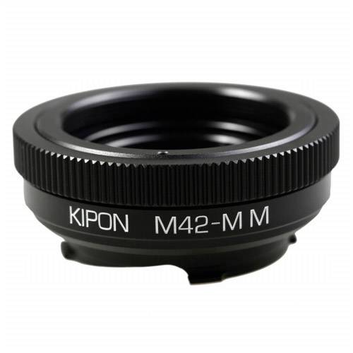 Kipon Makro Adapter für M42 auf Leica M Objektivadapter Adaptiert: M42 - Leica-M