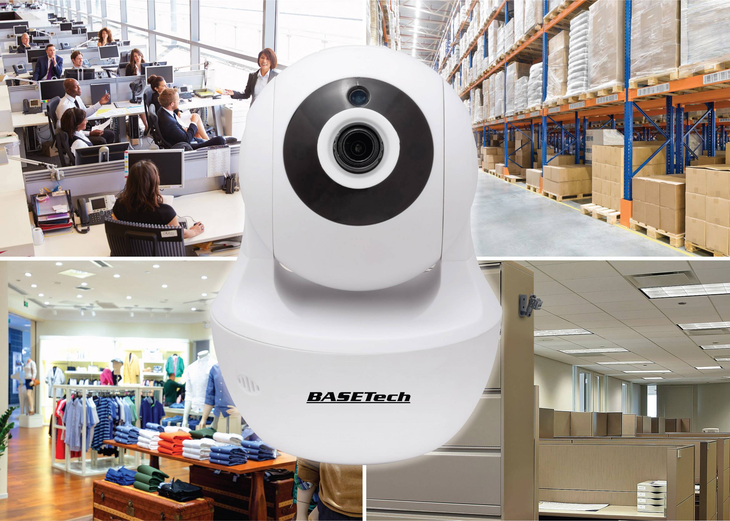 Basetech BT-GA9231 BT-1837833  IP  Überwachungskamera  1920 x 1080 Pixel