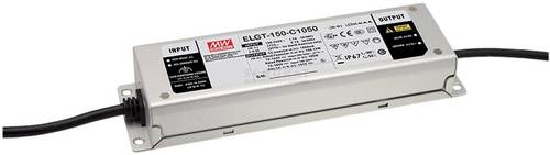 ELGT-150-C700A LED-Treiber Konstantstrom 149.8W 700mA 107 - 214 V/DC Montage auf entflammb