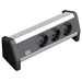 Bachmann 902.0048 Steckdosenleiste ohne Schalter Schwarz, Aluminium Schutzkontakt Bachmann 902.0048 Steckdosenleiste ohne Schalter Schwarz, Aluminium Schutzkontakt