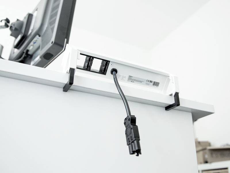 Bachmann 902.228 Steckdosenleiste ohne Schalter Weiß Schutzkontakt