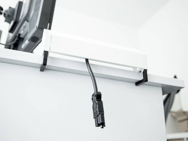 Bachmann 902.228 Steckdosenleiste ohne Schalter Weiß Schutzkontakt