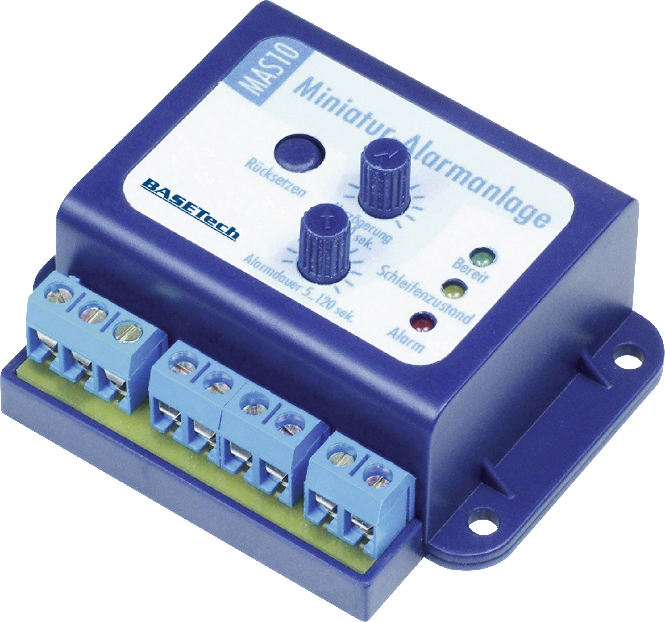 TowiTek Mini Alarmmodul 12 V/DC, 9 V/AC, 12 V/AC