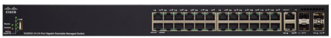 Cisco SG350X-24P-K9-EU SG350X-24P-K9-EU Netzwerk Switch