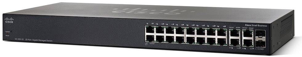 Cisco SG350-20-K9-EU Managed Netzwerk Switch