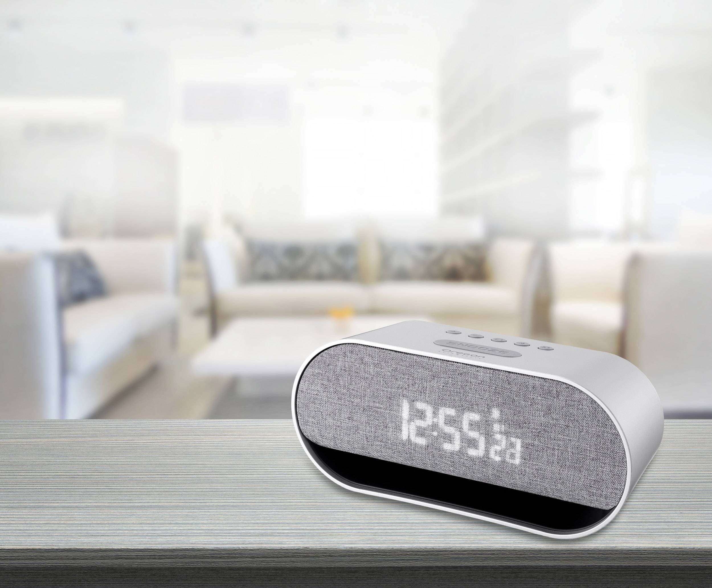 Oregon Scientific CIR600 Elektronische Wecker Grau Alarmzeiten 2