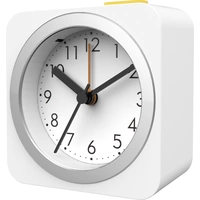 Techno Line Modell B Quarz Wecker Weiß Alarmzeiten 1 Techno Line Modell B Quarz Wecker Weiß Alarmzeiten 1