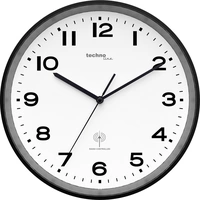 Techno Line WT 8500-3schwarz Funk Wanduhr 30cm x 4.1cm Schwarz Techno Line WT 8500-3schwarz Funk Wanduhr 30cm x 4.1cm Schwarz