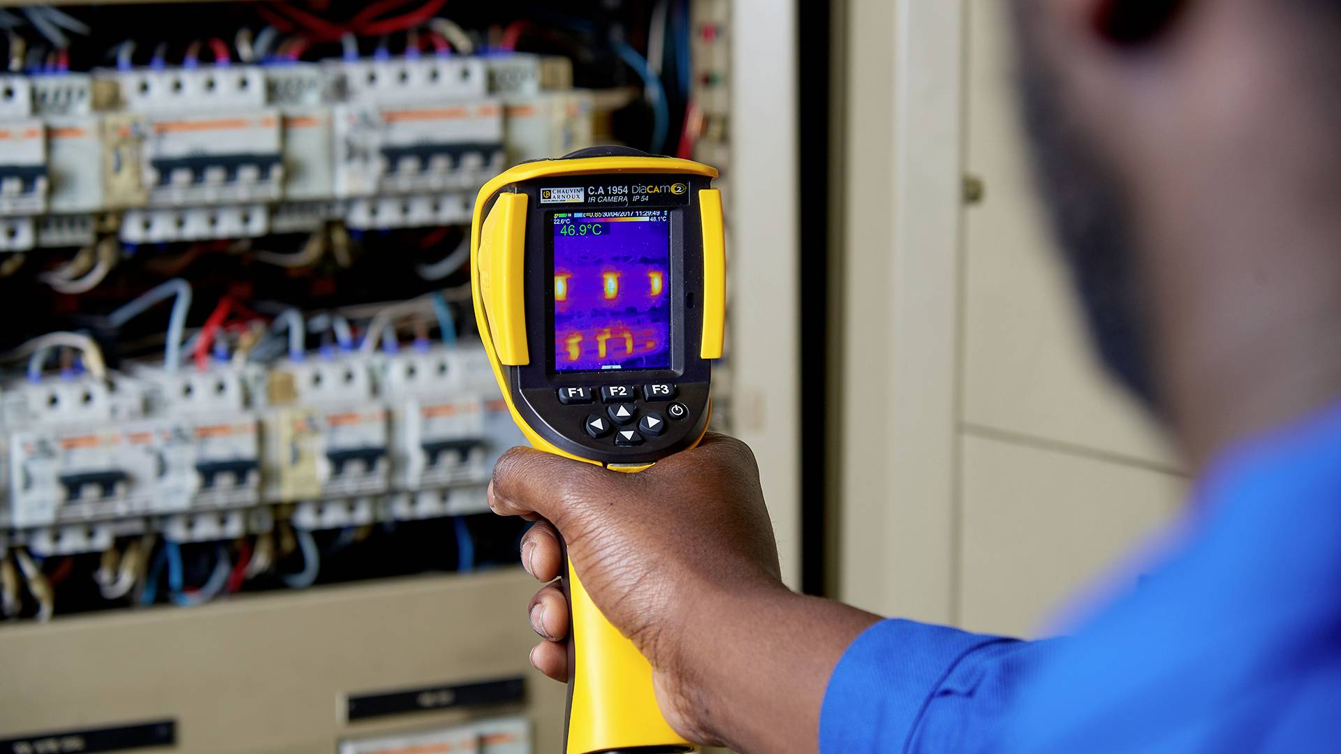 Chauvin Arnoux C.A 1954 Wärmebildkamera -20 bis 250°C 160 x 120 Pixel 9Hz