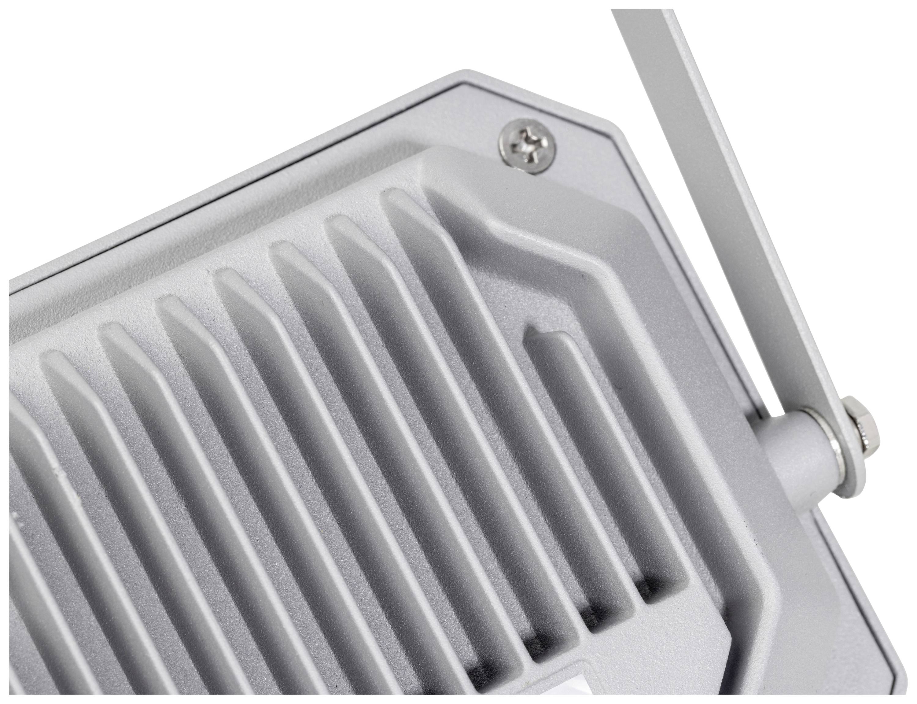 AS Schwabe Slimline 46408 LED-Außenstrahler mit Bewegungsmelder EEK: F (A - G) 50 W Leuchtfarben: Neutralweiß