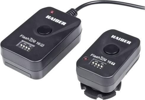 Kaiser Fototechnik Kaiser FlashTrig 16 Set Funk-Studioblitz 7016 Fernauslöser