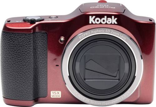 Kodak Friendly Zoom FZ152 red Digitalkamera 16.15 Megapixel Opt. Zoom 15 x Rot  - Onlineshop Voelkner