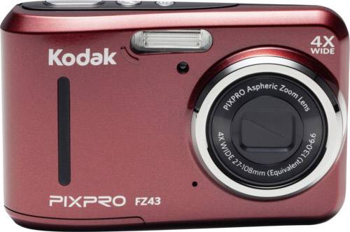 Kodak Friendly Zoom FZ43 red Digitalkamera 16.15 Megapixel Opt. Zoom 4 x Rot  - Onlineshop Voelkner