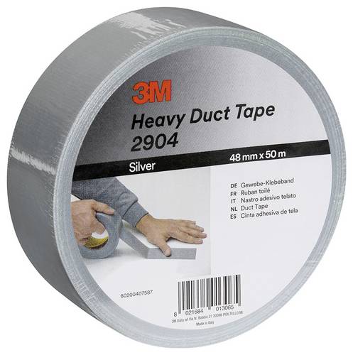 3M 2904D4850S Gewebeklebeband 3M™ 2904 Silber (L x B) 50 m x 48 mm 1 St.