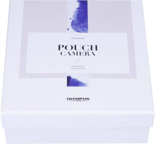 Olympus Kamera Beutel ink couture Kameratasche Blau, Weiß