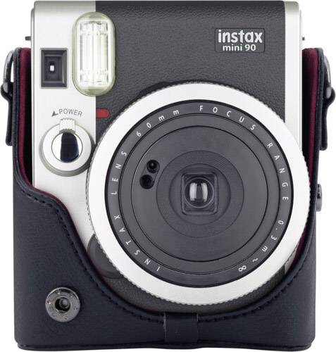 Fujifilm Instax Mini 90 Tasche schwarz Kameratasche Schwarz