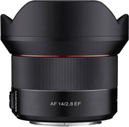 Samyang AF 2,8/14 DSLR Canon EF 22442 Tele-Objektiv f/22 - 2.8 14 mm