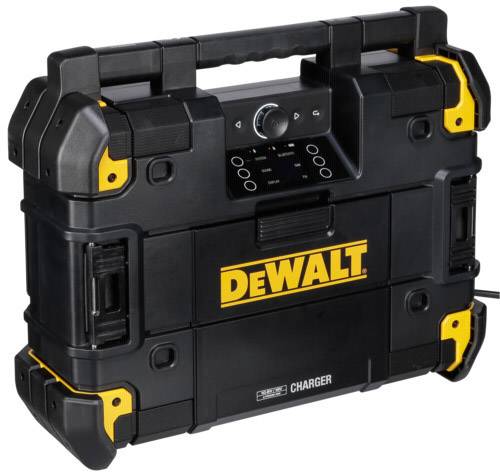 Dewalt DWST1-81078 Baustellenradio UKW Bluetooth®, AUX Schwarz, Gelb