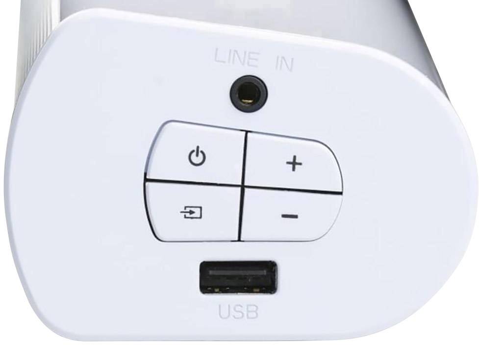 Grundig DSB 950 weiß Soundbar Weiß Bluetooth®, Wandbefestigung