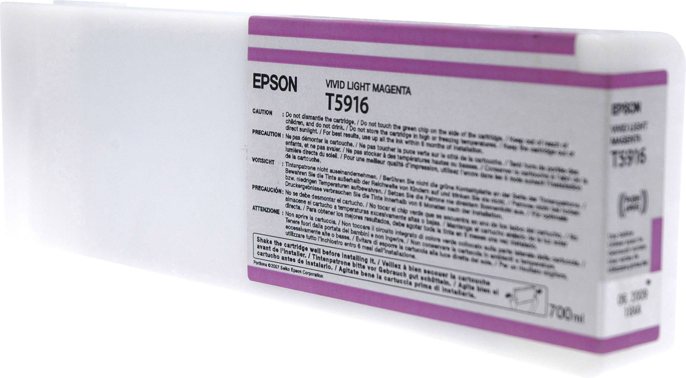 Epson T5916 - 700 ml - Vivid Light Magenta - Original - Tintenpatrone - für Styl
