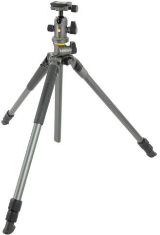 Vanguard Alta Pro2+ 263AB100 Dreibeinstativ 3/8 Zoll, 1/4 Zoll Arbeitshöhe=173cm (max) Schwarz