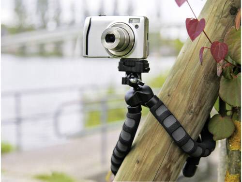 Camgloss Spider Tripod Ministativ Arbeitshöhe=27cm (max) Schwarz