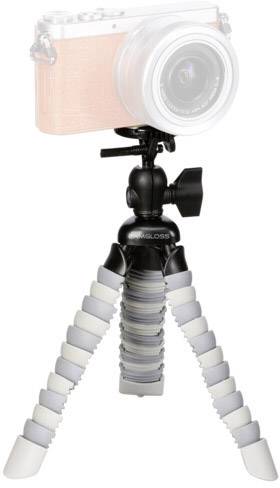 Camgloss Camgloss Octopod Tripod Ministativ 1/4 Zoll Schwarz, Grau