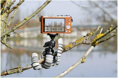 Camgloss Camgloss Octopod Tripod Ministativ 1/4 Zoll Schwarz, Grau