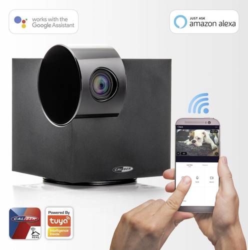 Caliber Audio Technology HWC202PT WLAN IP Überwachungskamera 1920 x 1080 Pixel