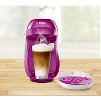 Bosch Haushalt Happy TAS1001 Kapselmaschine Pink Bosch Haushalt Happy TAS1001 Kapselmaschine Pink
