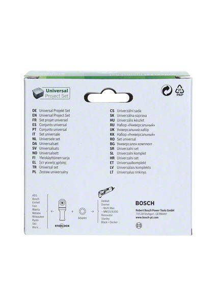 Bosch Accessories 2609256F49 Multifunktionswerkzeug-Zubehör-Set 12teilig 1 St.