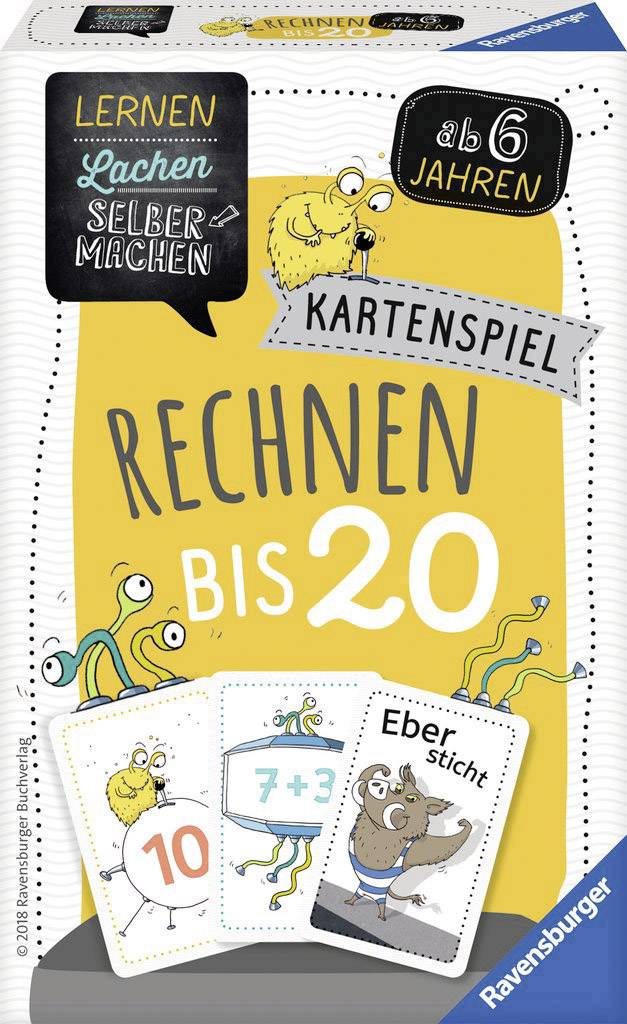 Ravensburger Kartenspiel Rechnen bis 20 41580
