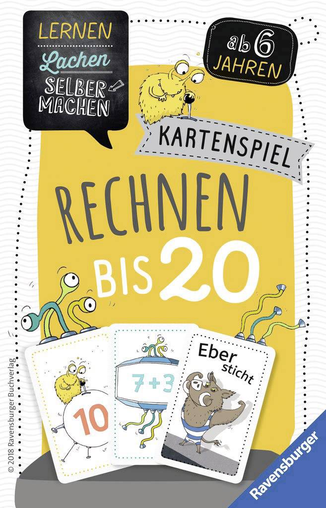 Ravensburger Kartenspiel Rechnen bis 20 41580